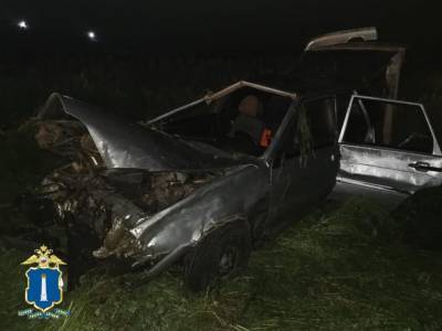 В Николаевском районе пьяный водитель за рулём «четырнадцатой» протаранил забор и перевернулся