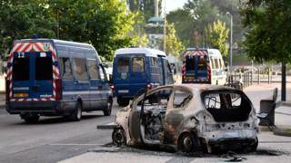 В Дижоне третий день продолжаются беспорядки. В них участвуют выходцы из Чечни