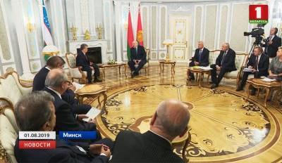 Успешное развитие отношений Минска и Ташкента строится на доверии и дружбе между народами и президентами