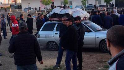 В лагере временного размещения в Дагестане азербайджанцы напали на полицейских