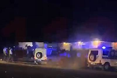 Полицейские пострадали в ходе беспорядков с азербайджанцами на границе России