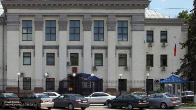 Россия направила Украине ноту протеста в связи с русофобскими акциями у посольства в Киеве