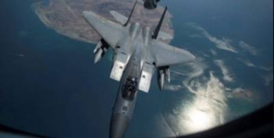 Американский истребитель F-15 рухнул в Северное море, судьба пилота неизвестна