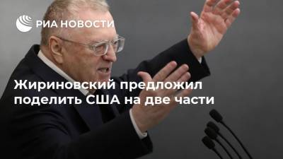 Жириновский предложил поделить США на две части