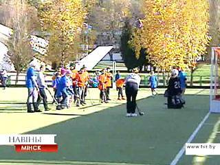 Клуб по хоккею на траве Минск сегодня организовал мастер-класс