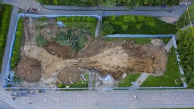 В Кузнечихе вырубили деревья ради строительства McDonald’s