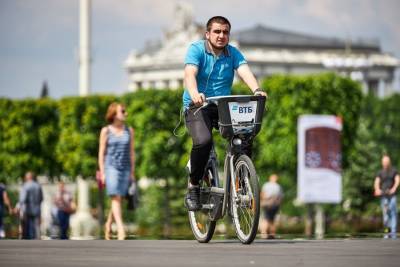 Стоимость проката велосипедов в Москве снизят на 30%