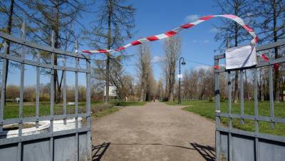 Калининградские власти открыли парки для прогулок