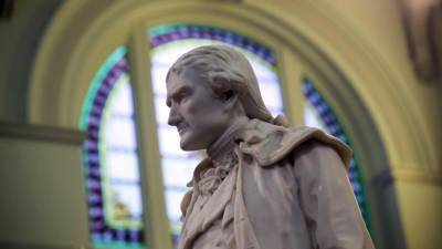 В Портленде снесли памятник Томасу Джефферсону