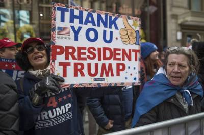 На митинг в поддержку Трампа зарегистрировалось больше миллиона человек