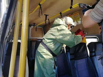 Ежедневная дезинфекция общественного транспорта организована в Ульяновске