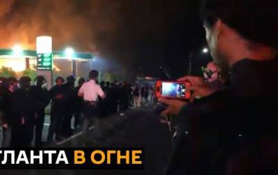 Сожженный ресторан и слезоточивый газ: США накрыла вторая волна протестов