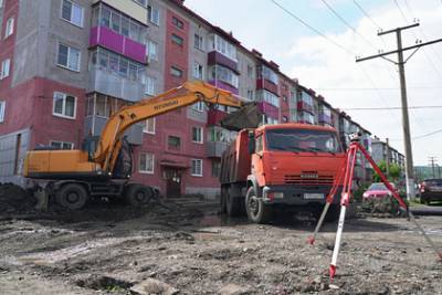 В Кузбассе начался ремонт дворов