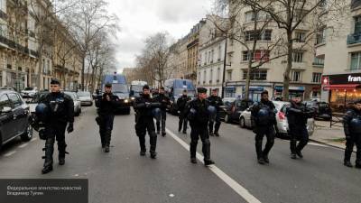 Протестующие напали на полицейских около парижского Дворца инвалидов