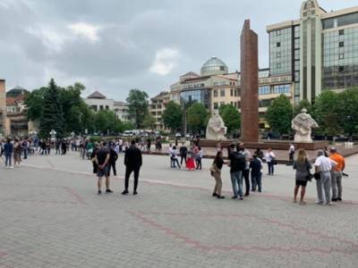 На Прикарпатье молодежь устроила акцию протеста из-за закрытия спортзалов