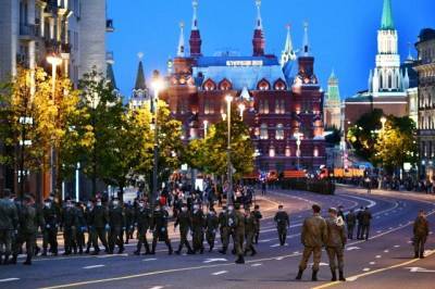 В Москве началась подготовка к репетиции Парада Победы на Красной площади