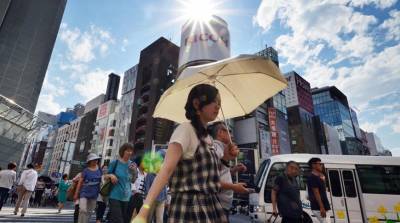 В Японии за неделю из-за жары госпитализированы более 1,5 тыс. человек, пятеро погибли