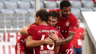 Мюнхенская "Бавария" в 30-й раз в истории стала чемпионом Германии по футболу