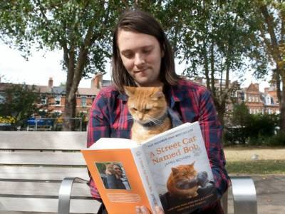 В Британии умер уличный кот Боб, ставший героем бестселлера