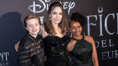 Анжелину Джоли беспокоит будущее ее темнокожей дочери в США