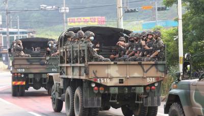 КНДР намерена военные учения у границы с Южной Кореей