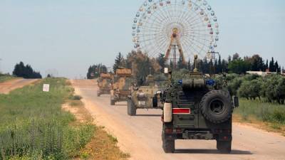 Военные РФ провели патрулирование в отдаленных районах за Евфратом в Сирии
