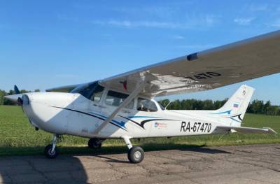 Самолет приземлился на автодорогу в Татарстане из-за отказа двигателя