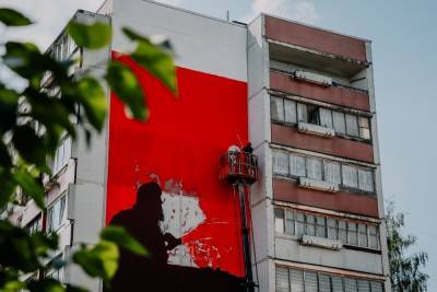 Граффити, посвященное МЧС, появится на стене псковской многоэтажки