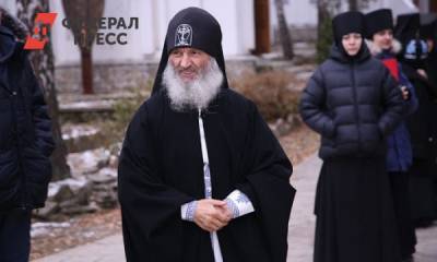 Свердловские силовики пришли в монастырь, где обитает протестный схиигумен Сергий
