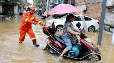 От наводнений в Китае пострадали около 1,4 млн человек