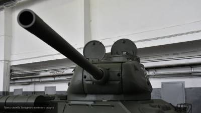 Отреставрированный парадный танк Т-34-85 успешно прошел испытания в Новокузнецке