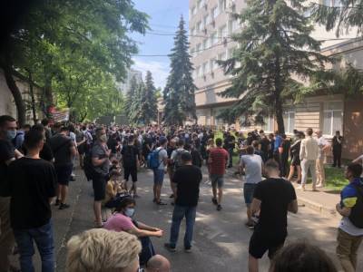 Столкновения в центре Киева — полиция задержала 12 боевиков «Нацкорпуса»