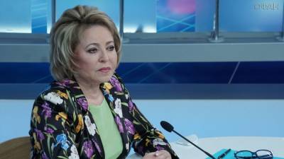 Матвиенко предложила распространить реновацию по всей стране