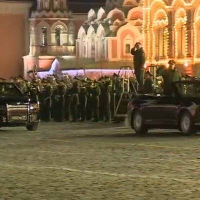 Перекрытия дорог для проведения репетиции парада Победы начнутся вечером в Москве