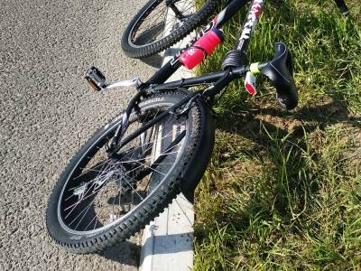 Велосипедист упал на проспекте Гагарина и получил травмы