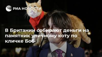 Наталья Копылова - В Британии собирают деньги на памятник уличному коту по кличке Боб - ria.ru - Англия - Лондон