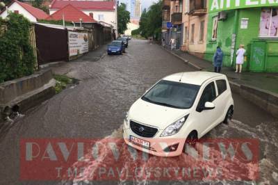 Киев снова затопило после сильного дождя