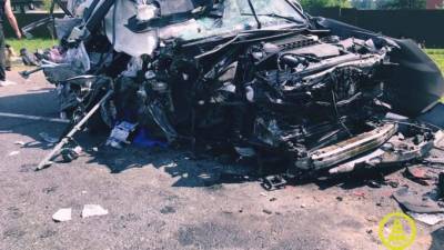 Водитель Toyota погиб в жестком ДТП под Лугой