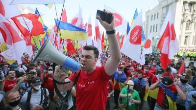 В ходе митинга в Киеве задержаны 15 человек