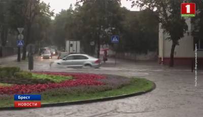 Сегодня в Беларуси пройдут сильные ливни, местами выпадет град