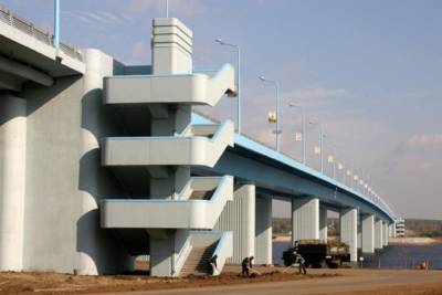 В Ярославле начали ремонт развязки Юбилейного моста