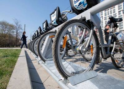 Рекорд по числу поездок на прокатных велосипедах с 2013 года зафиксировали в столице
