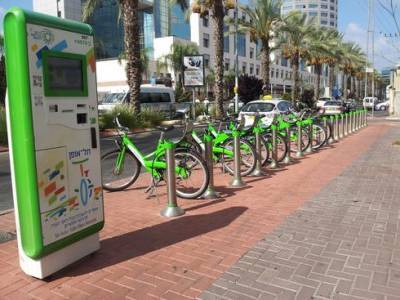 Аренда велосипедов не только в Тель-Авиве: проект расширяет свою деятельность