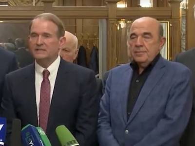Генпрокуратура Украины возбудила дело против Медведчука и Рабиновича за переговоры в Москве