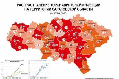 В Саратовской области появилась 13-ая красная зона