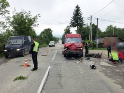 ДТП на Ивано-Франковщине: в лобовом столкновении погиб 17-летний мотоциклист