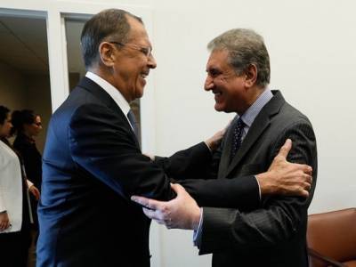 Глава МИД России провел телефонные переговоры с пакистанским коллегой