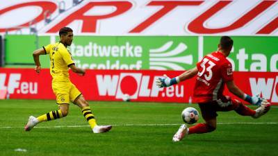 Дортмундская «Боруссия» проиграла «Майнцу» в матче 32-го тура Бундеслиги