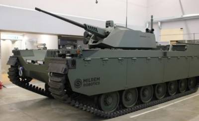 Milrem Robotics представила первые фото эстонской беспилотной боевой машины