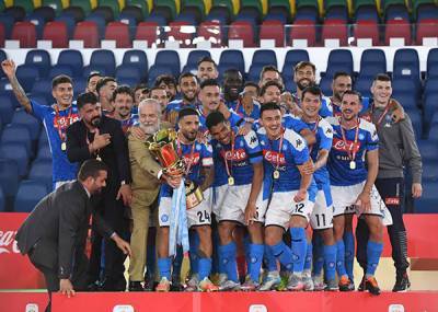 "Наполи" в шестой раз стал обладателем Кубка Италии